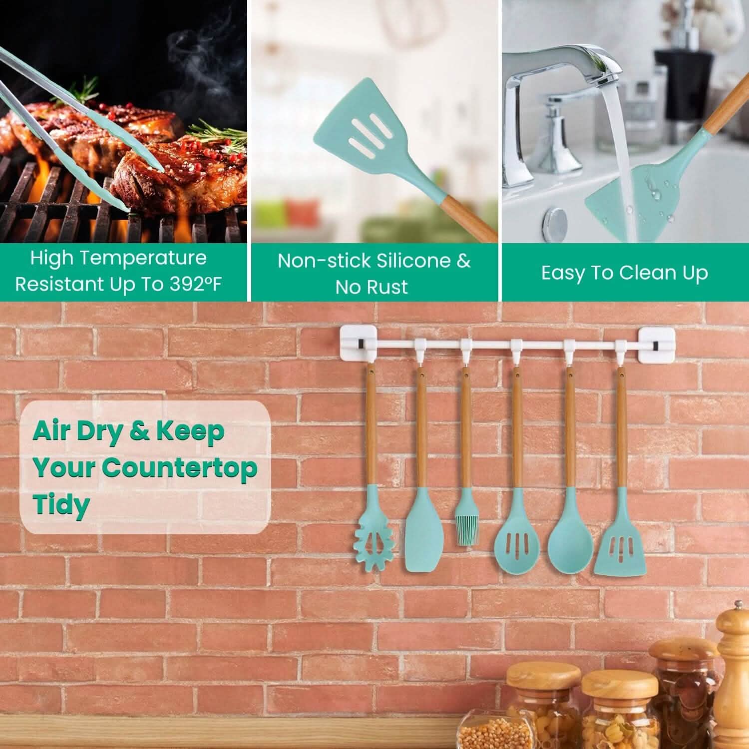35-Pieces: Kitchen Cooking Utensils Set DailySale