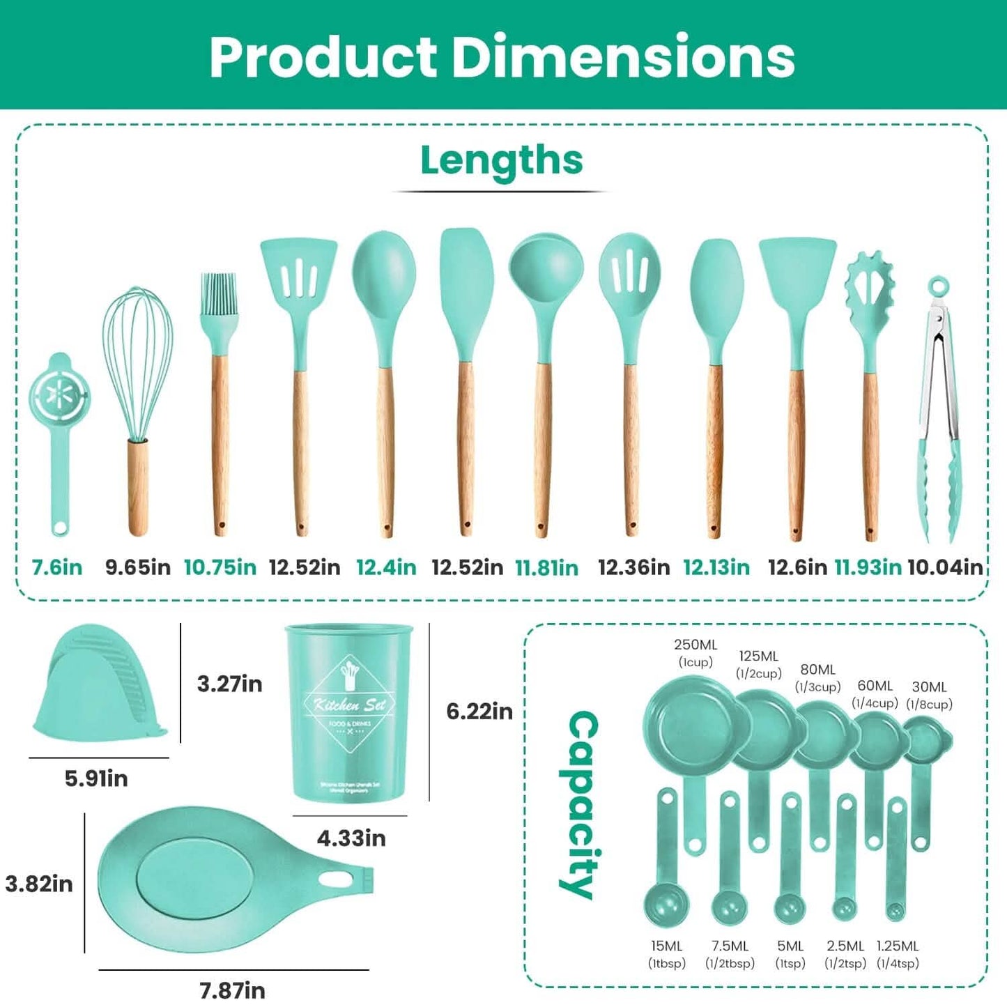 35-Pieces: Kitchen Cooking Utensils Set DailySale
