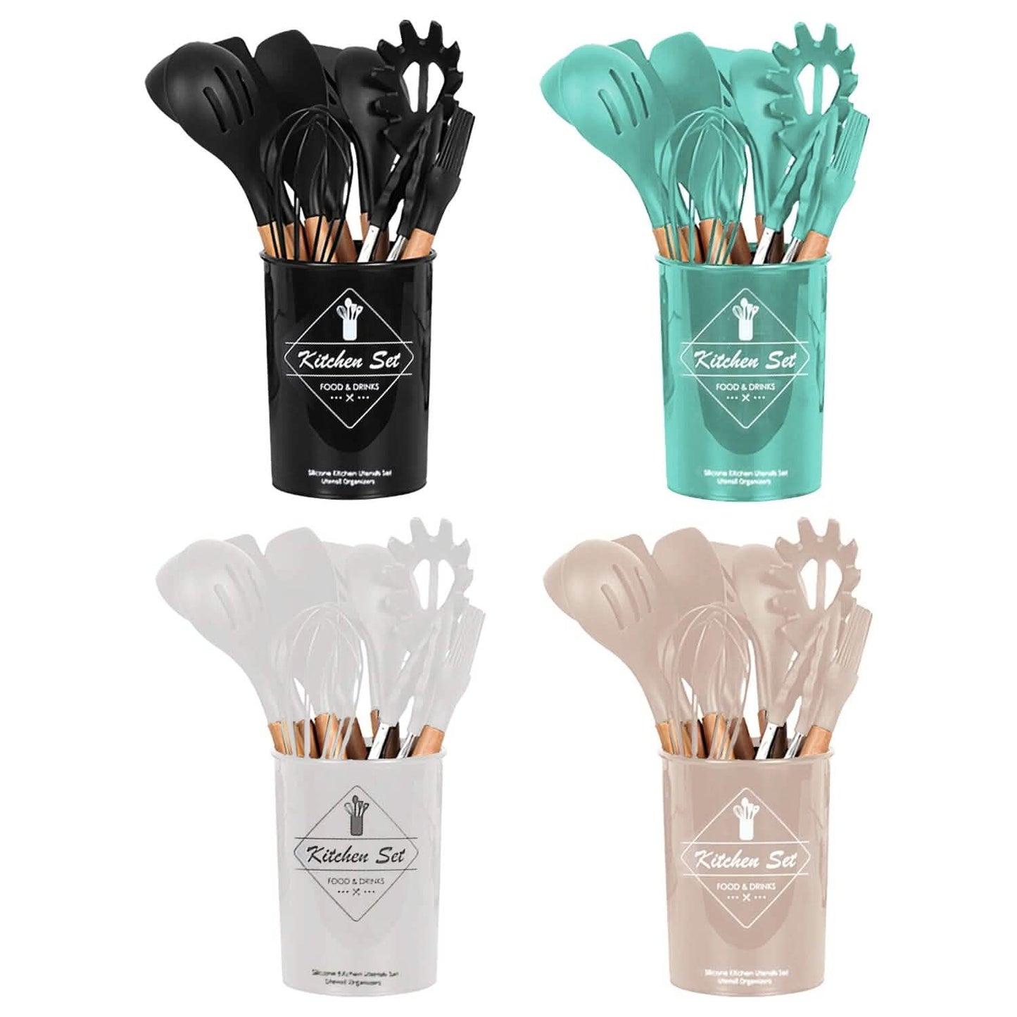 35-Pieces: Kitchen Cooking Utensils Set DailySale