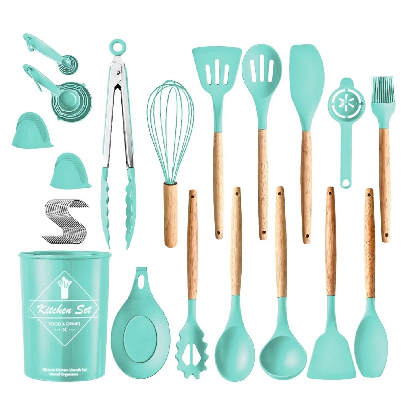 35-Pieces: Kitchen Cooking Utensils Set DailySale
