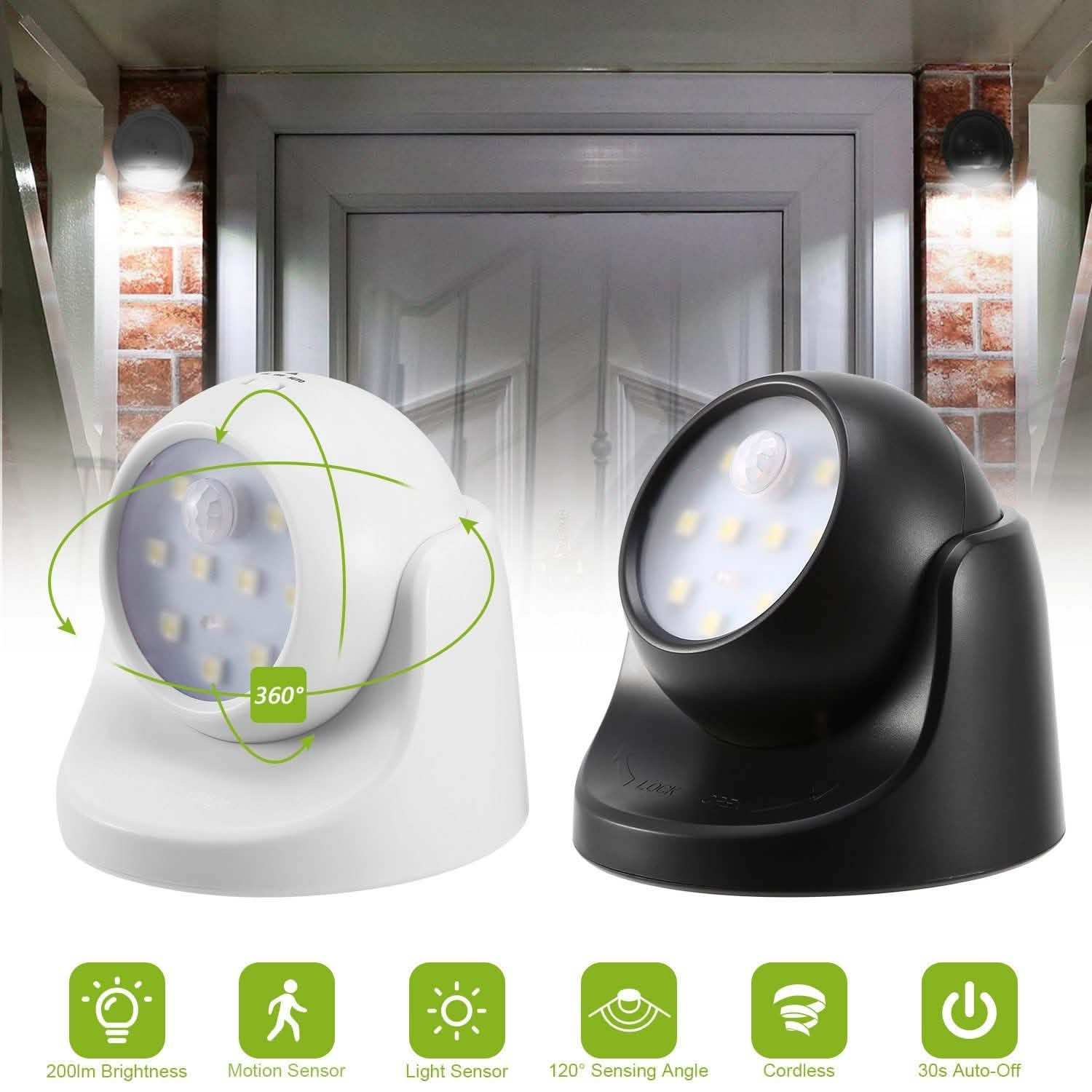 360¬∞ LED Light Sensor Cordless Night Lamps DailySale