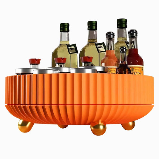 360¬∞ Spinning Perfume Cosmetic Storage Tray 22Lbs Load DailySale