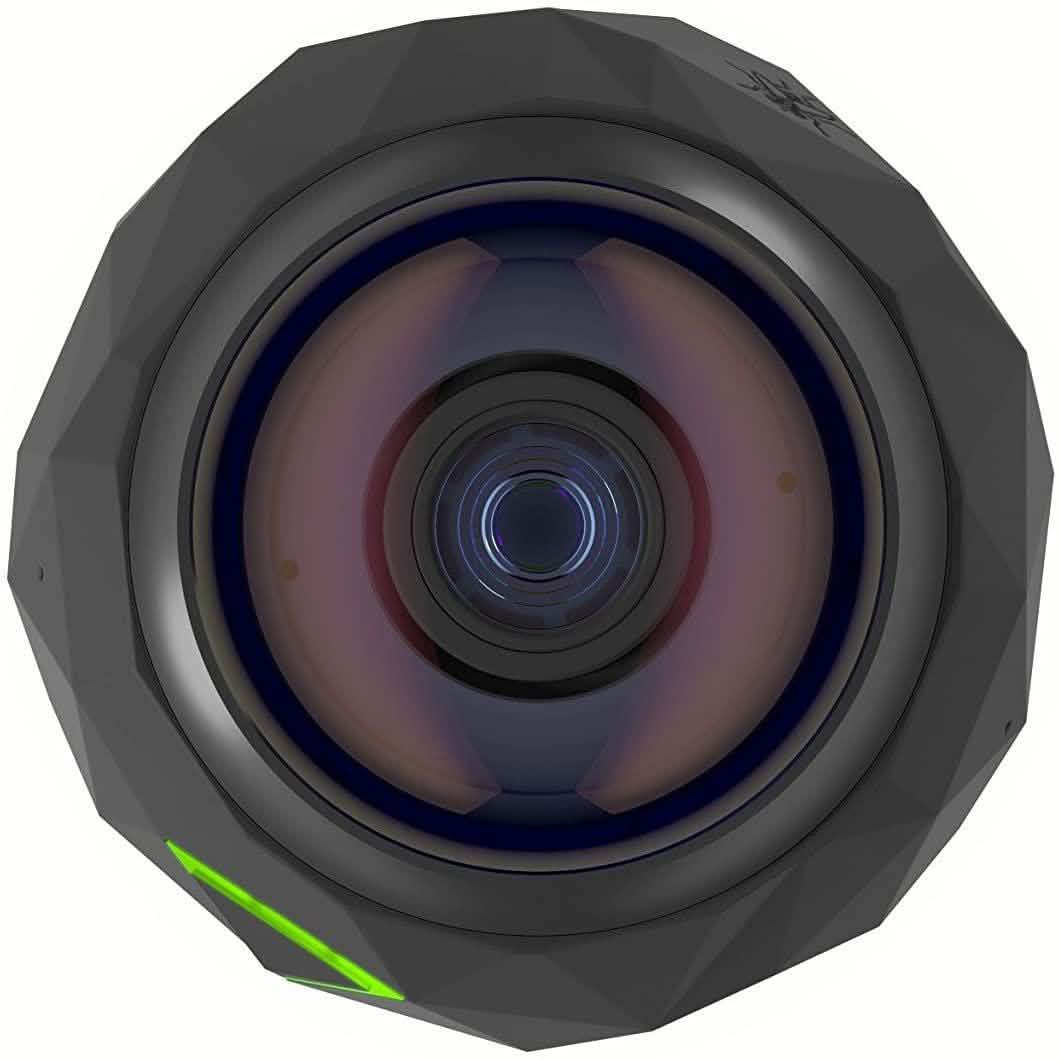 360Fly 4K VR Capable Action Video Camera Professional Camcorder - Black (Refurbished) DailySale