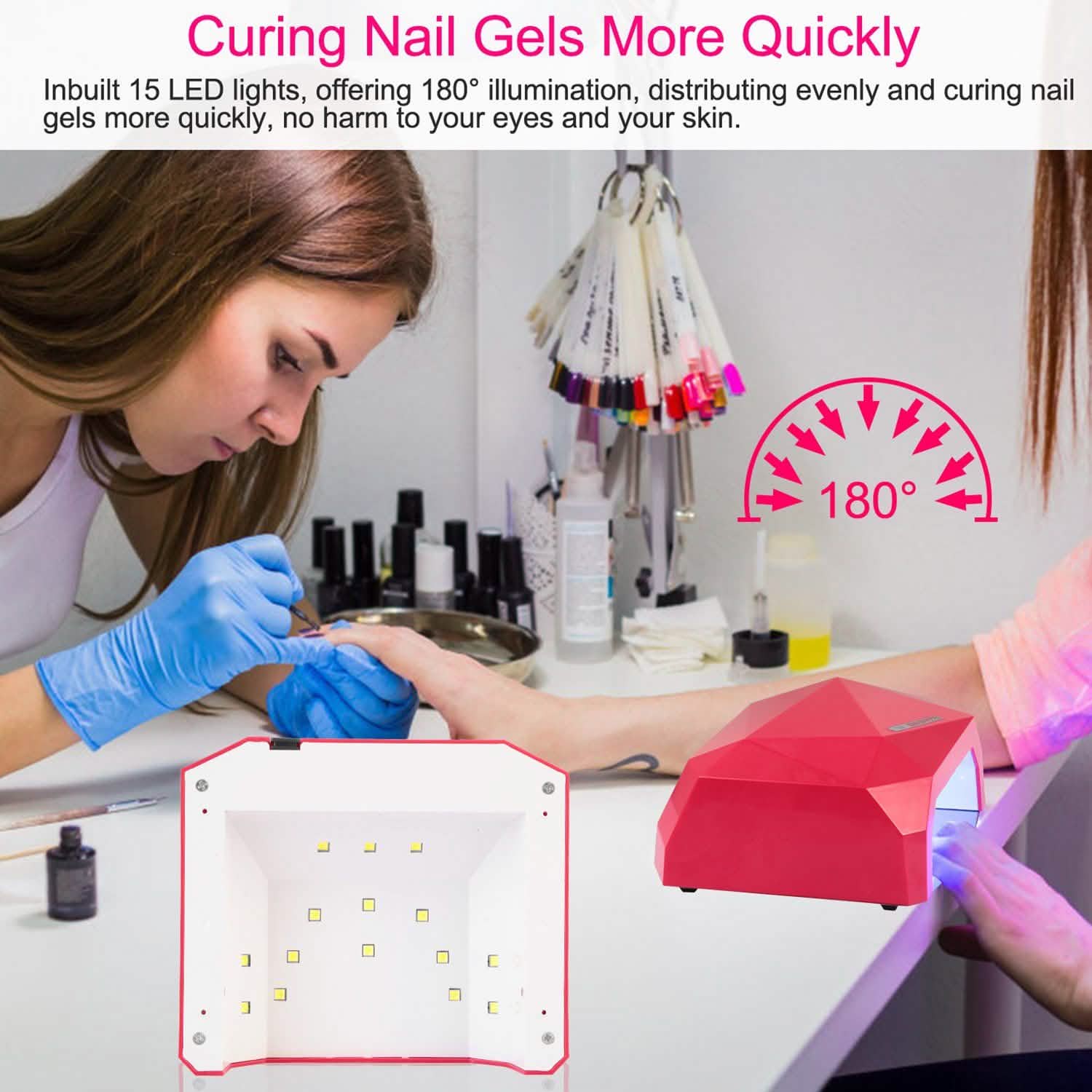 36W UV LED Lamp Nail Polish Dryer DailySale