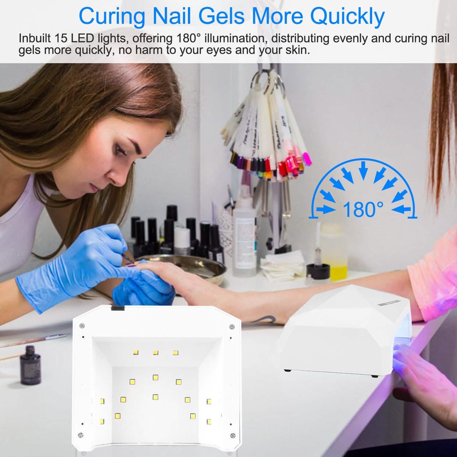 36W UV LED Lamp Nail Polish Dryer DailySale