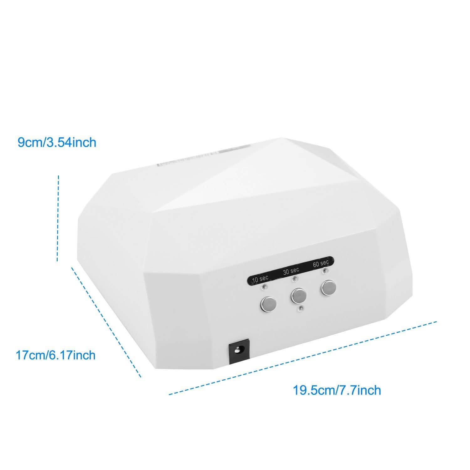 36W UV LED Lamp Nail Polish Dryer DailySale