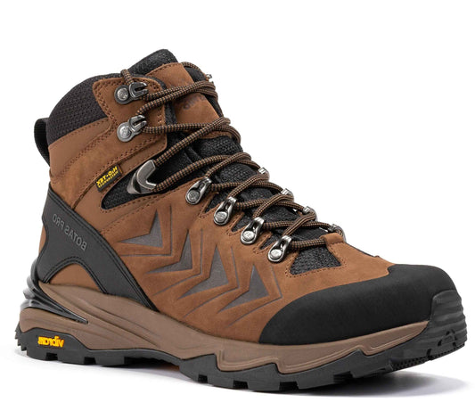 Botas Pro Brown 6 Inch Waterproof Hiking Boots with VIBRAM® Traction Lug Outsole  BP22121