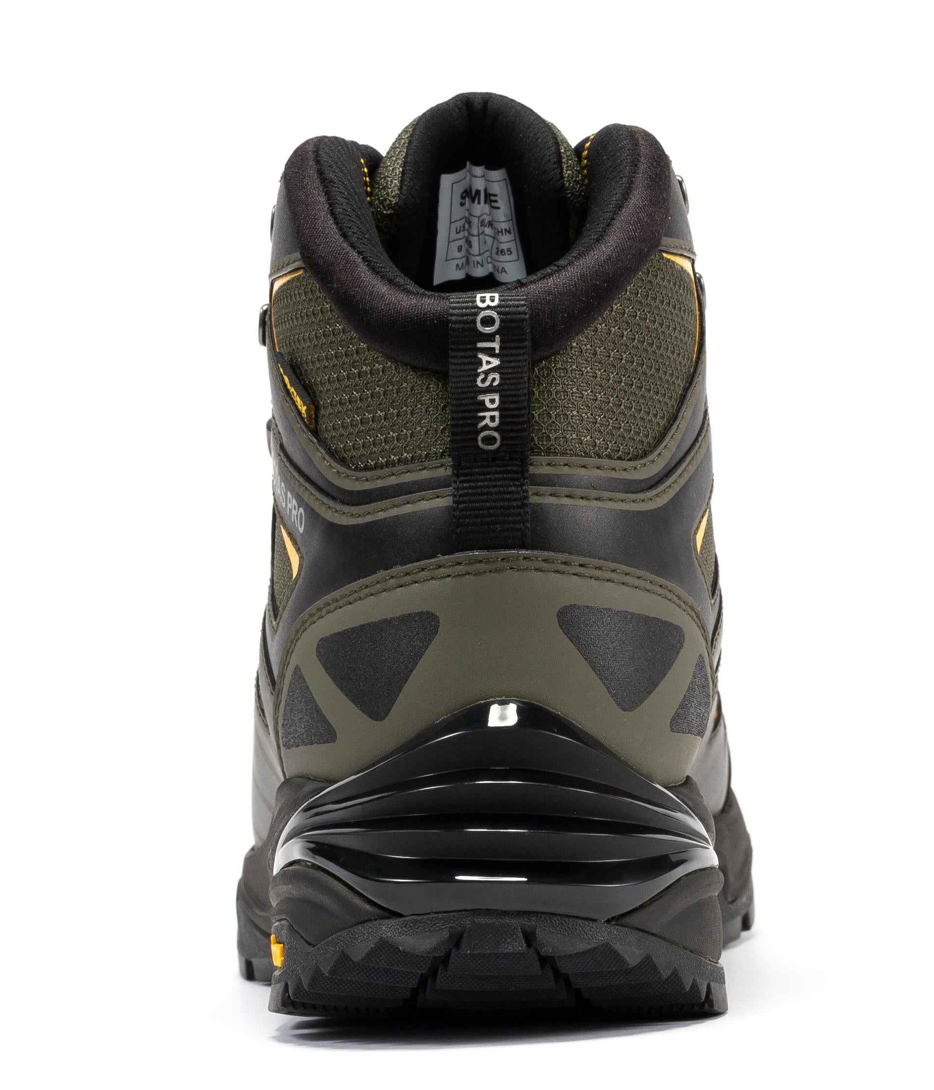 Botas Pro Metallic Green 6 Inch Waterproof Hiking Boots with VIBRAM® Traction Lug Outsole  BP22111