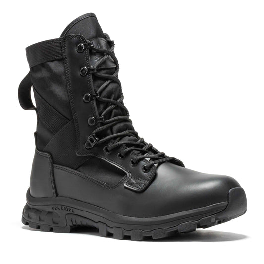 Botas Pro Black Men's 8 inch Side Zipper Military Tactical Boots BP401BK