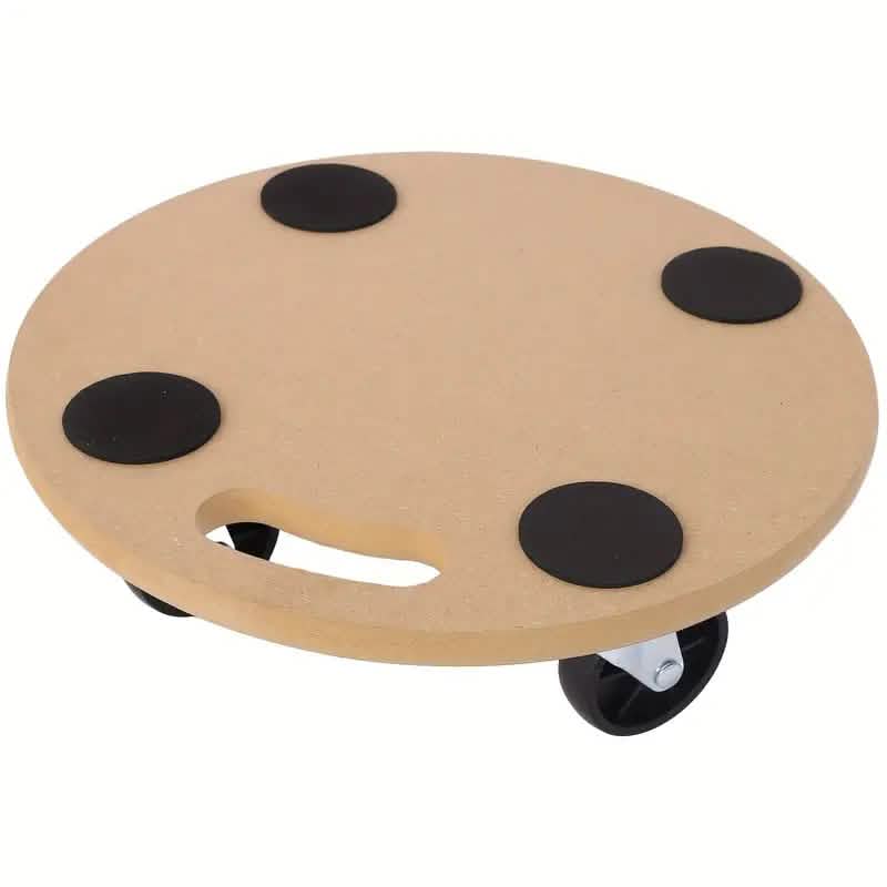 2-Piece: Furniture Moving Dolly Heavy Duty Wood Rolling Mover DailySale