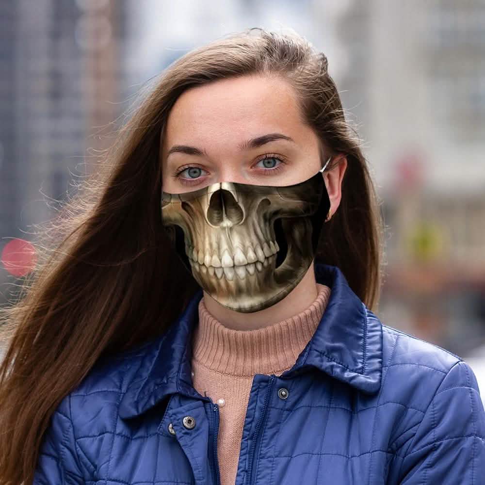 3D Halloween Special Scary Faces Reusable Face Masks DailySale