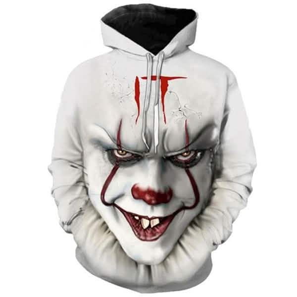 3D Printed The Dancing Clown Hooded Sweatshirt DailySale