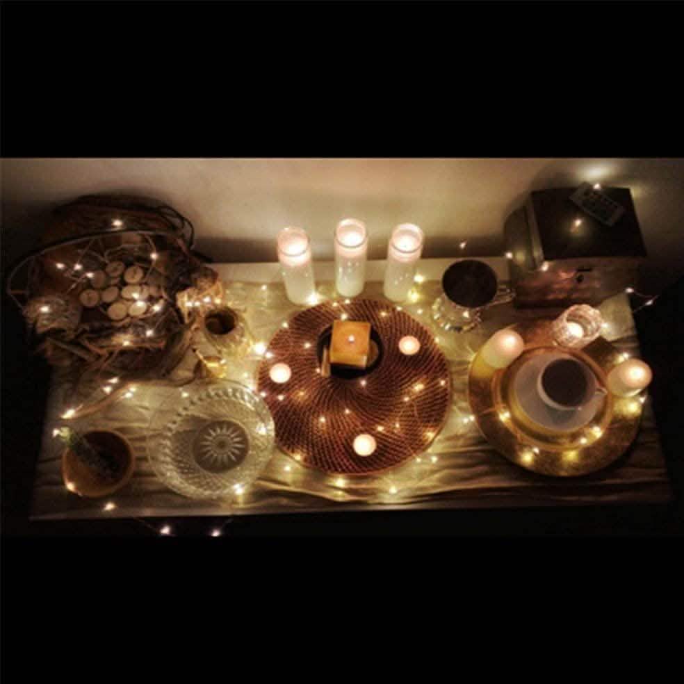 3M Fairy String Lights 9.8ft 30LED Battery-Operated Submersible Waterproof Light DailySale