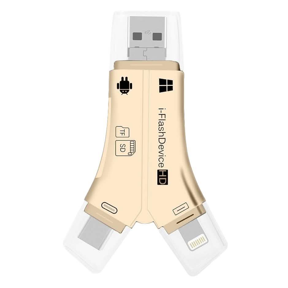 4-in-1 Media Transfer Card Reader with Memory Card DailySale
