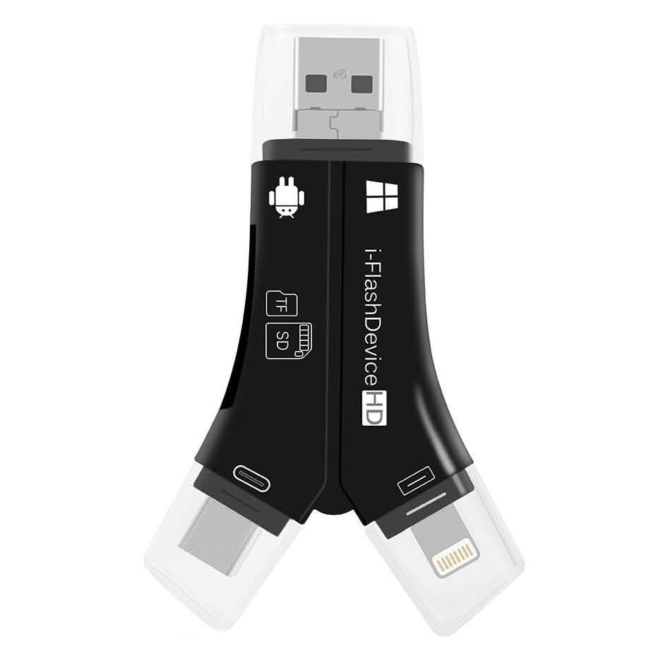 4-in-1 Media Transfer with Memory Card DailySale