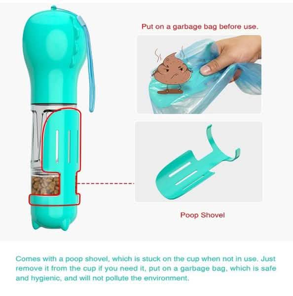 4-in-1 Portable Dog Water Bottle Dispenser DailySale