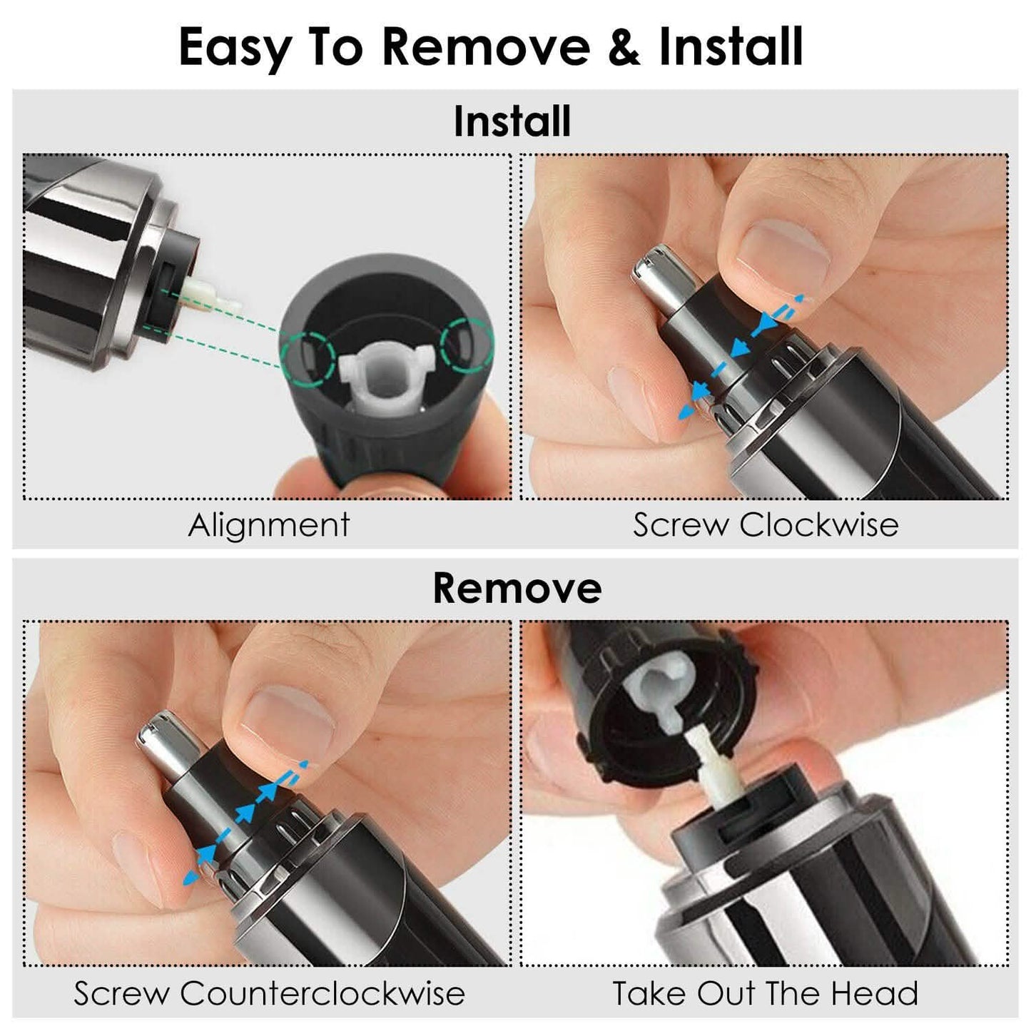 4-in-1 Rechargeable Hair Trimmer DailySale