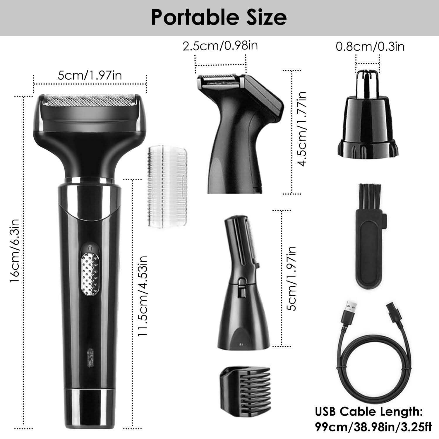 4-in-1 Rechargeable Hair Trimmer DailySale