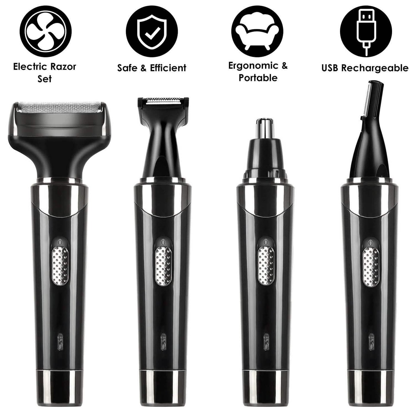4-in-1 Rechargeable Hair Trimmer DailySale