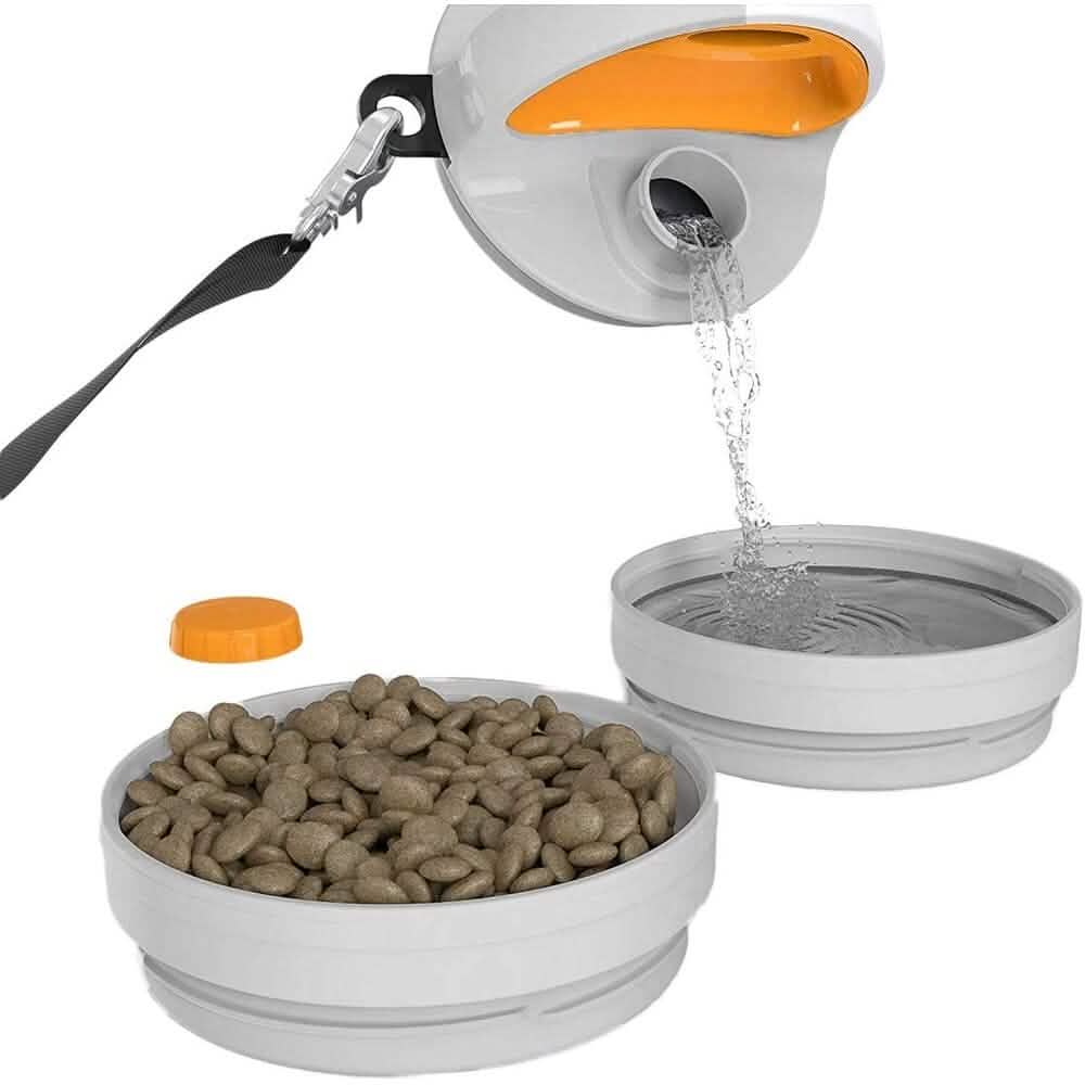 4-in-1 SitStayGo Grab n' Go Pet Dinette and Leash DailySale