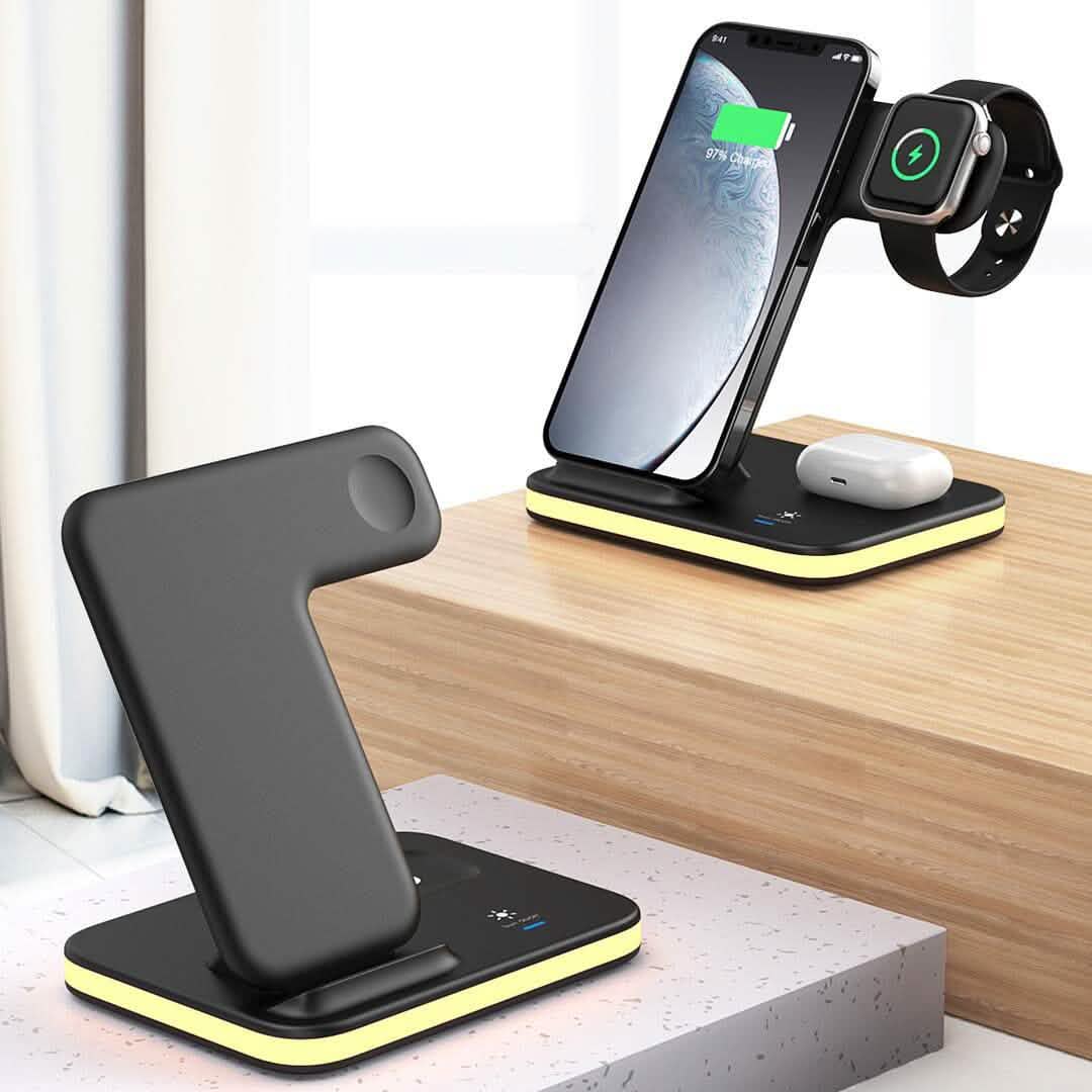 4-in-1 Wireless Charging Stand with Night Light DailySale