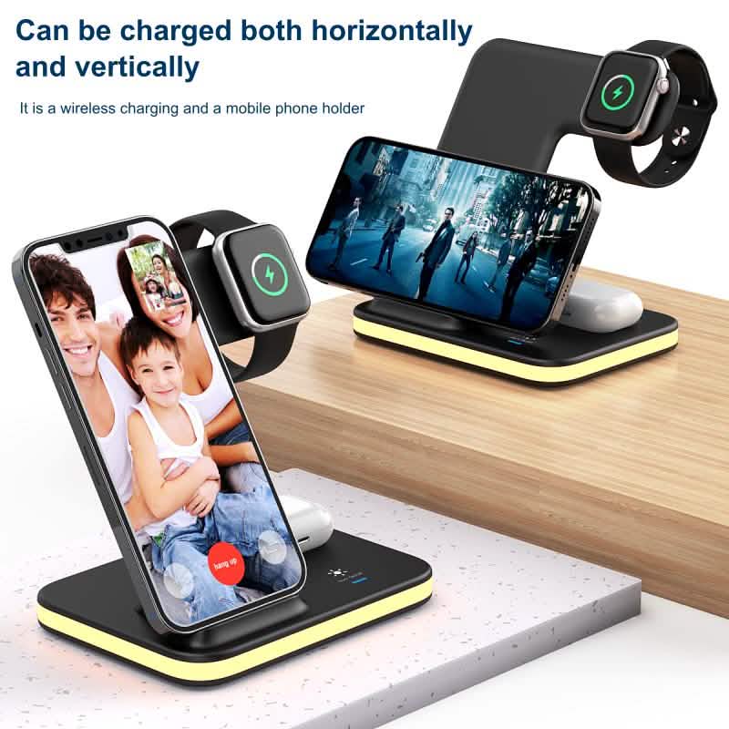 4-in-1 Wireless Charging Stand with Night Light DailySale