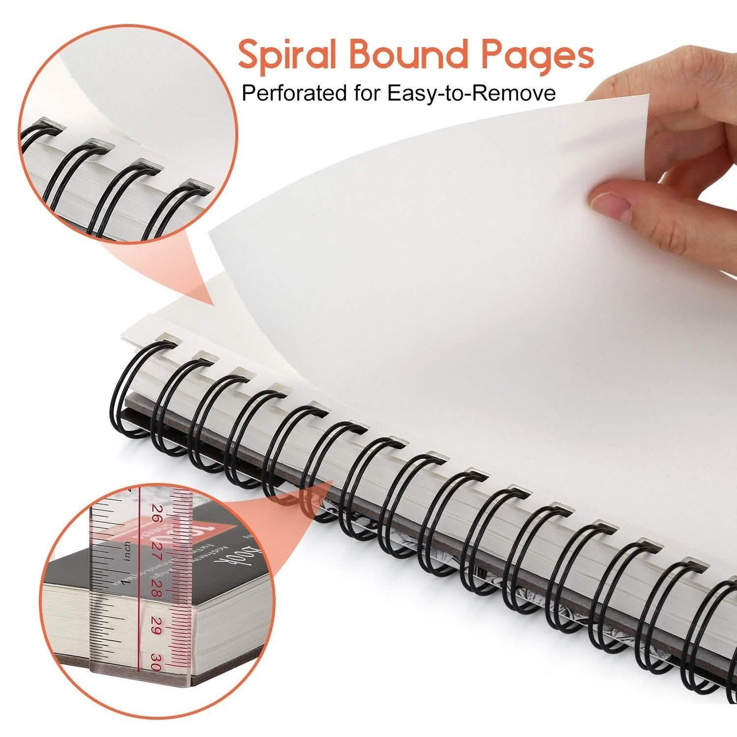 4-Pack: 100 Sheets Sketch Book DailySale