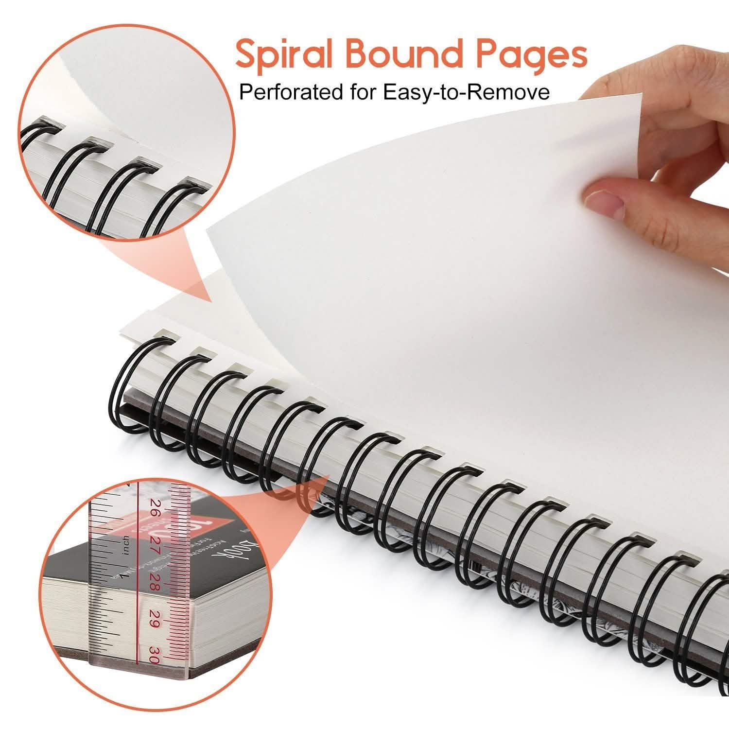 4-Pack: 100 Sheets Sketch Book DailySale