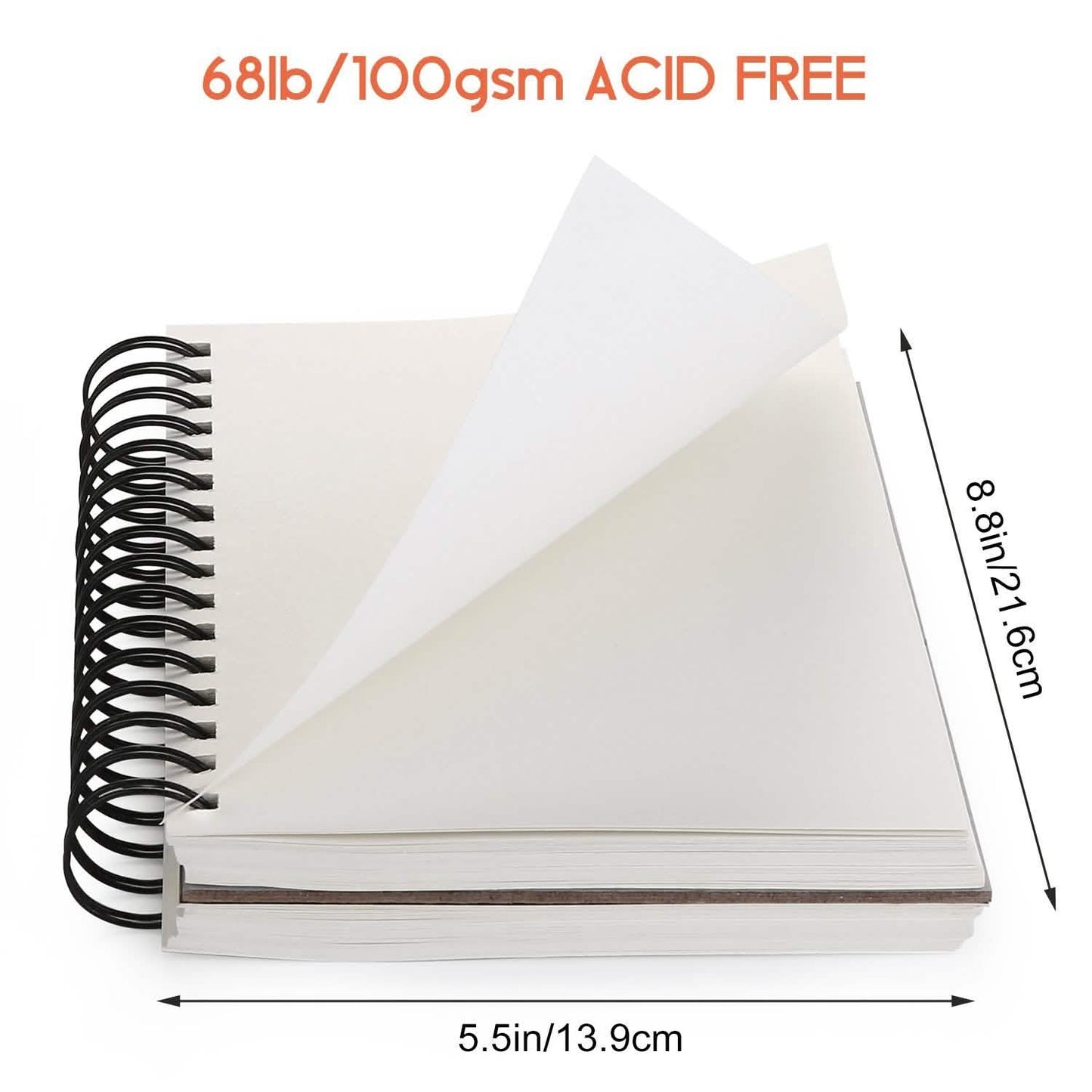 4-Pack: 100 Sheets Sketch Book DailySale
