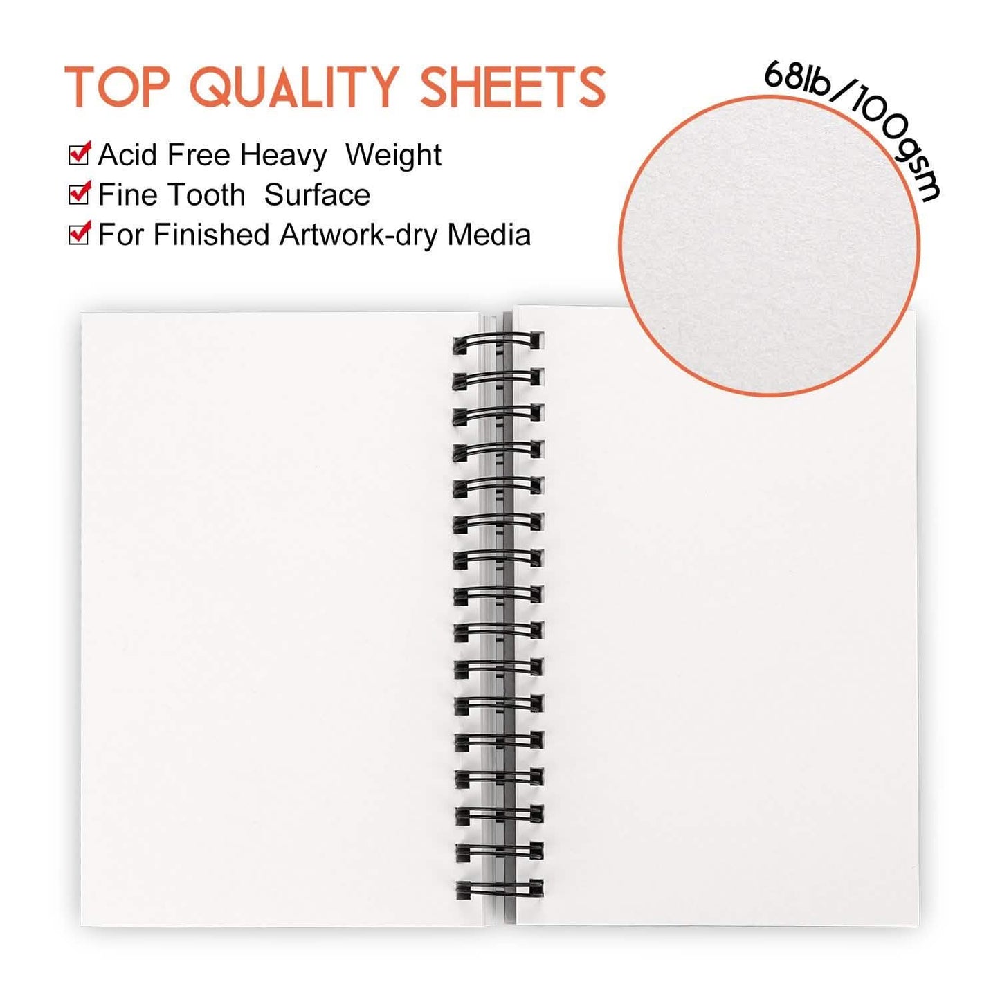4-Pack: 100 Sheets Sketch Book DailySale