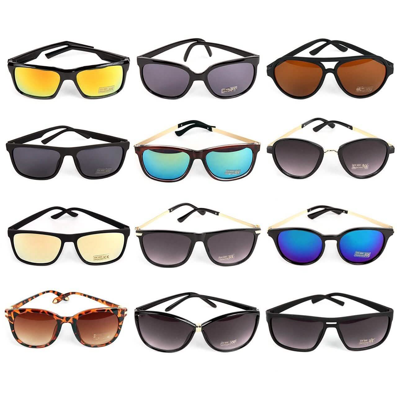 4-Pack: Assorted Unisex Sunglasses DailySale