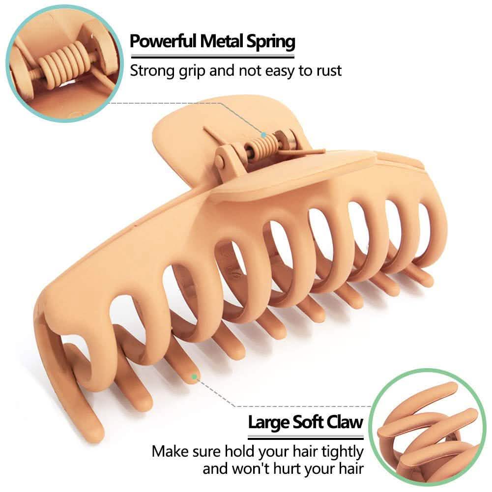 4-Pack: Big Hair Claw Clips DailySale