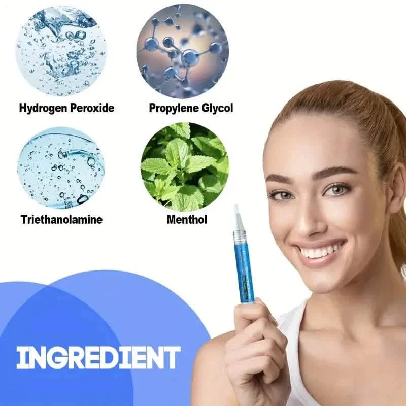 4-Pack: Bright White Mint Flavor 3Ml/0.1Fl Oz Teeth Whitening Gel Pen DailySale