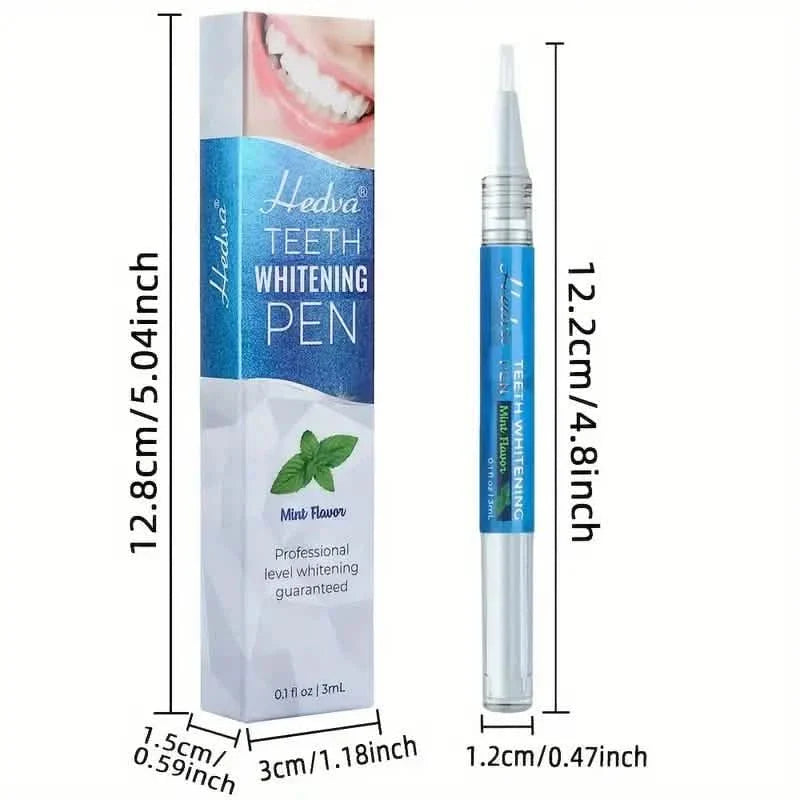 4-Pack: Bright White Mint Flavor 3Ml/0.1Fl Oz Teeth Whitening Gel Pen DailySale