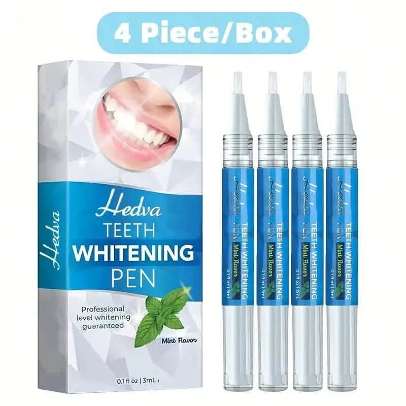 4-Pack: Bright White Mint Flavor 3Ml/0.1Fl Oz Teeth Whitening Gel Pen DailySale