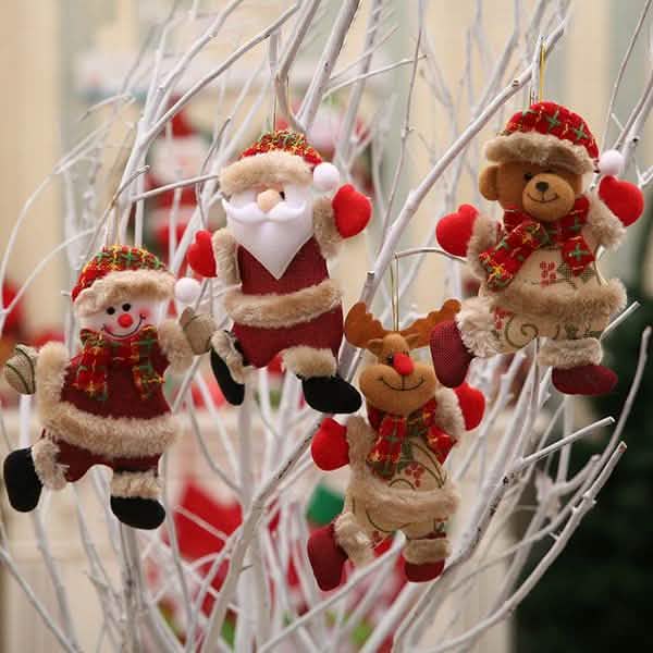 4-Pack: Christmas Doll Pendant Gifts DailySale