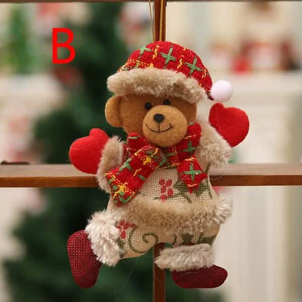 4-Pack: Christmas Doll Pendant Gifts DailySale