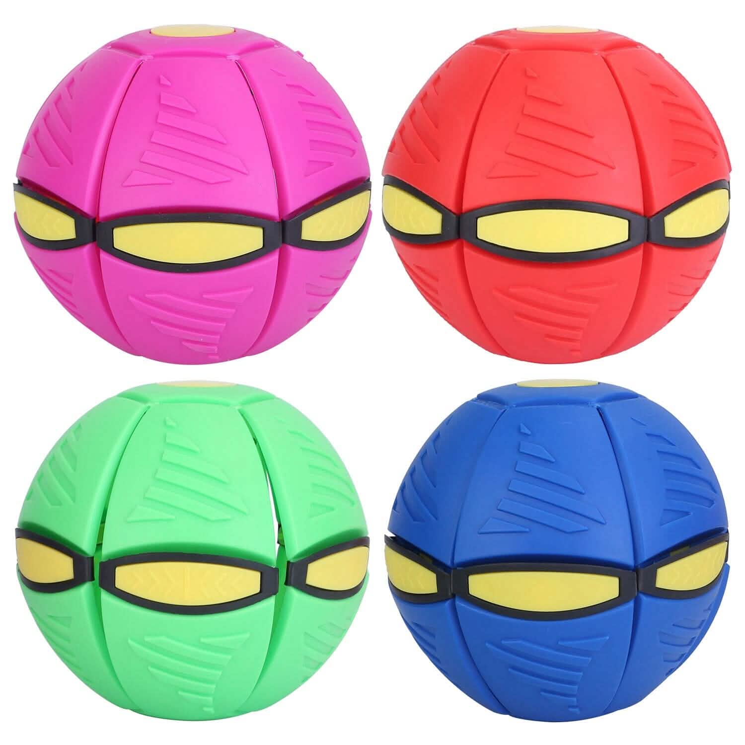 4-Pack: Flying Saucer Ball with LED Lights DailySale