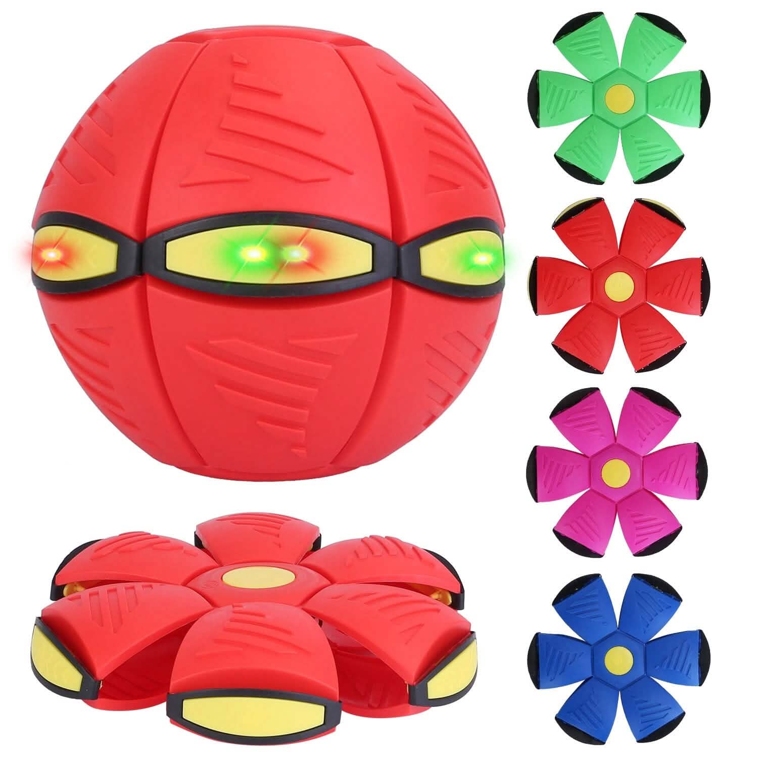 4-Pack: Flying Saucer Ball with LED Lights DailySale