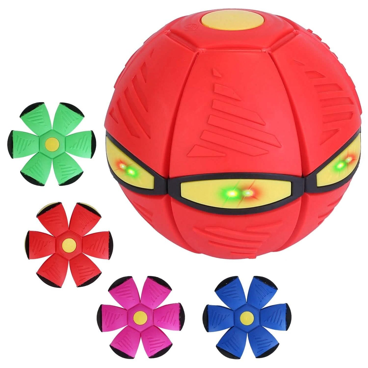 4-Pack: Flying Saucer Ball with LED Lights DailySale
