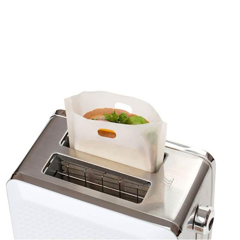 4-Pack: Handy Reusable Nonstick Coated Toaster Bags DailySale