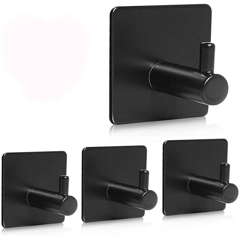 4-Pack: Heavy Duty Durable 304 Stainless Steel Wall Hangers DailySale