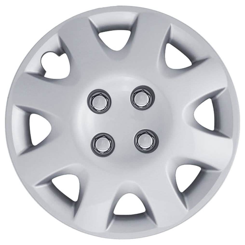 4-Pack: Hubcaps for Honda Civic 14-Inch and 8-Spoke - Silver DailySale