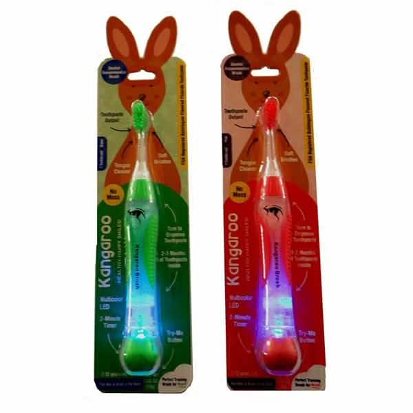 4-Pack: Kangaroo Kids Pre-Filled Toothbrush DailySale