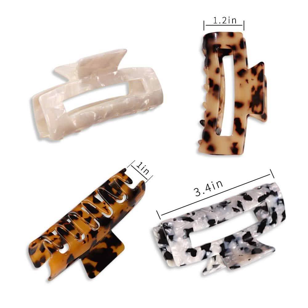 4-Pack: MagicSky Hair Claw Clips DailySale