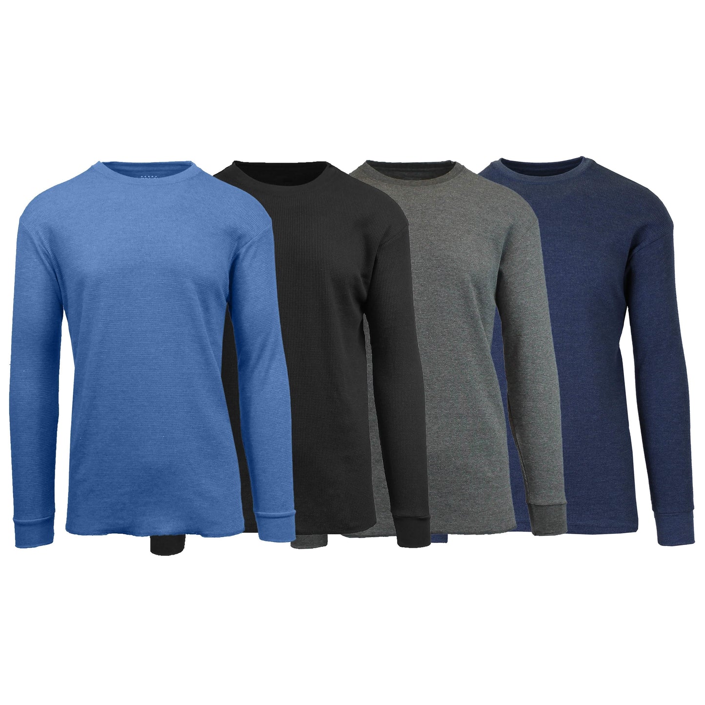 4-Pack: Men's Waffle-Knit Thermal Shirts DailySale