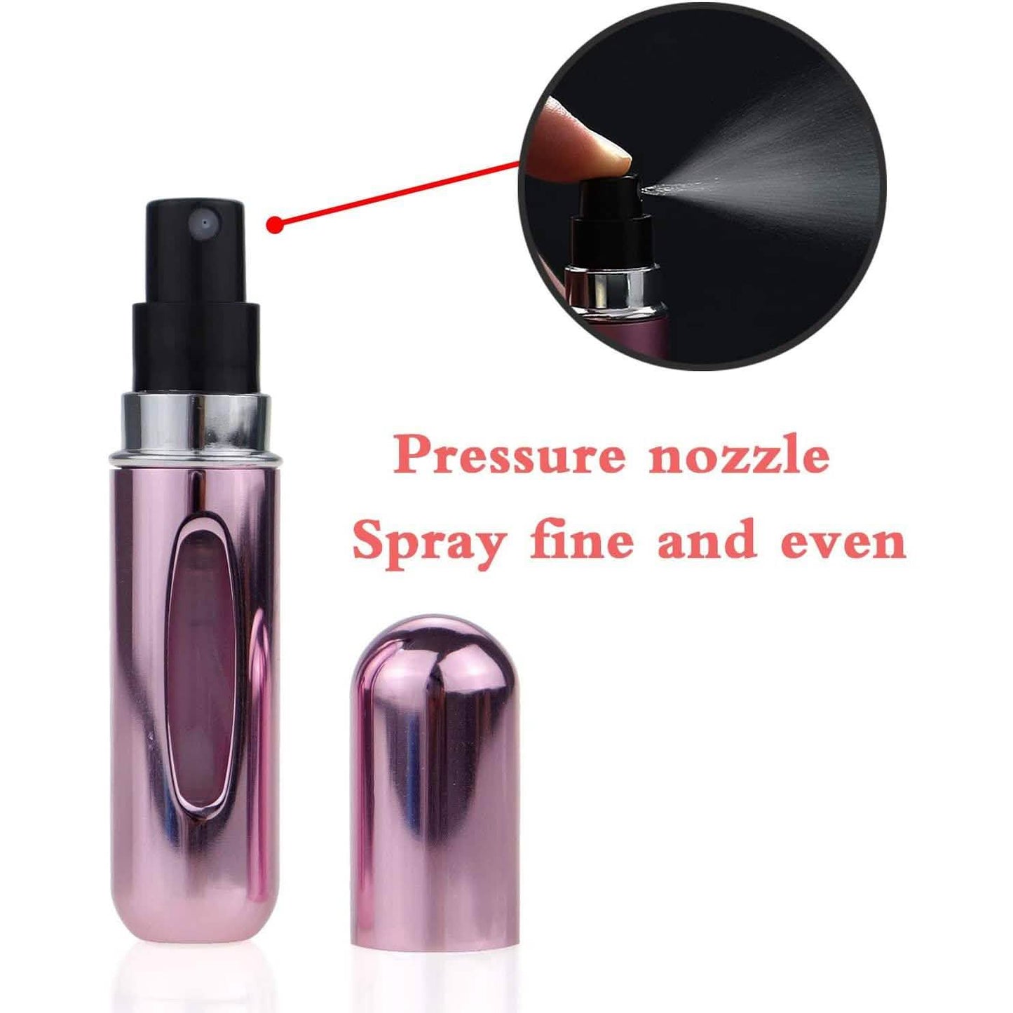 12-Pack: Portable Mini Refillable Perfume Atomizer Bottle DailySale