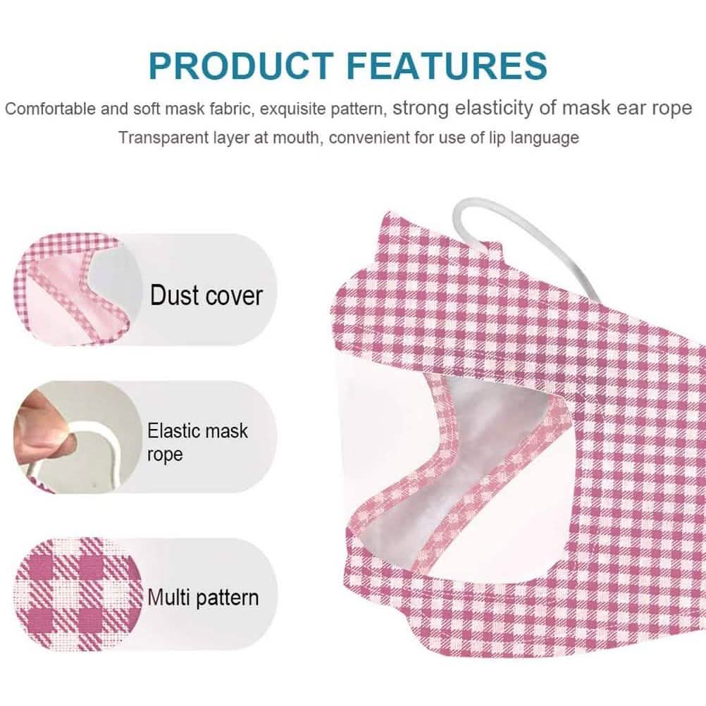 4-Pack: Reusable Anti Dust Unisex Smile Mouth Face Mask DailySale