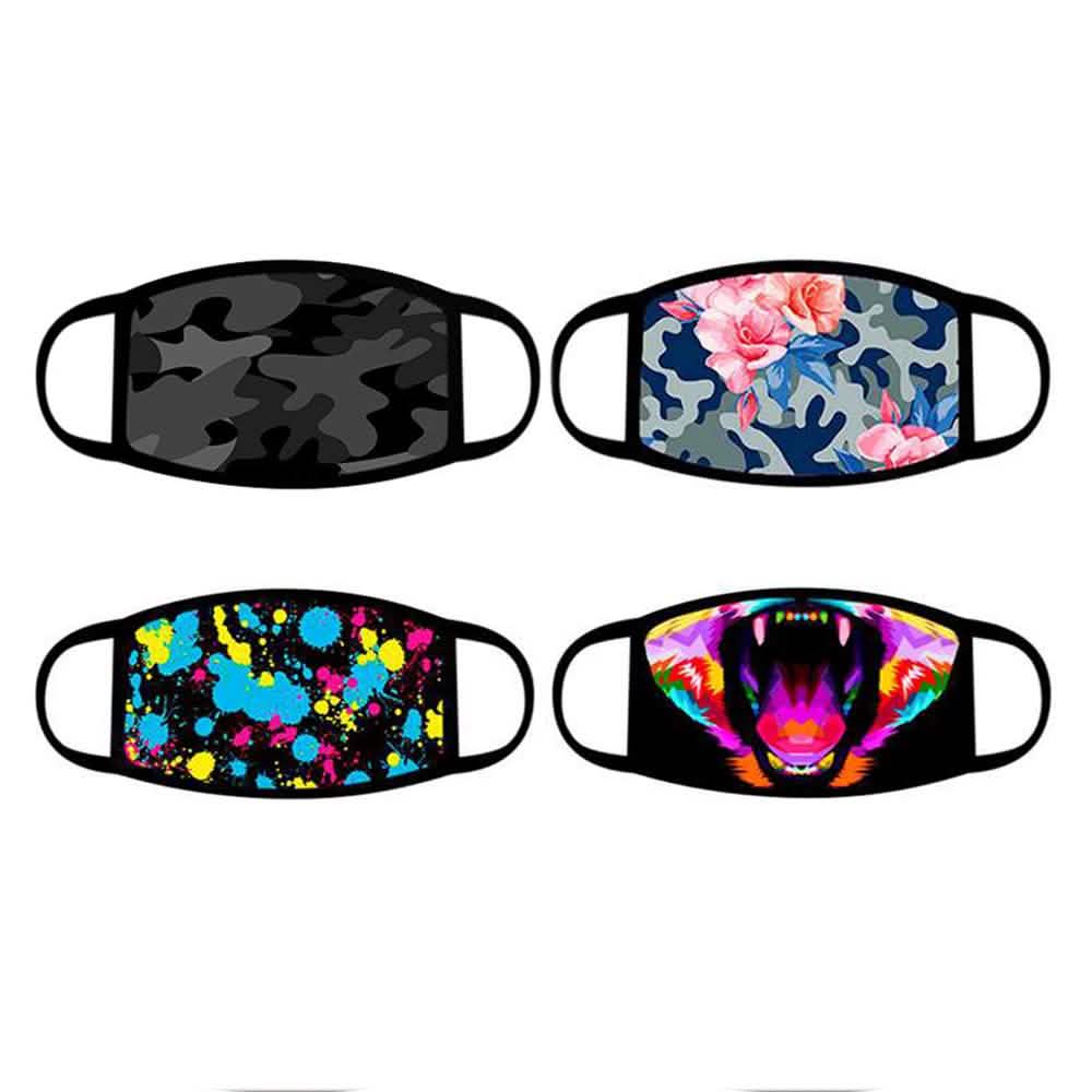 4-Pack: Reusable Cotton Face Mask DailySale