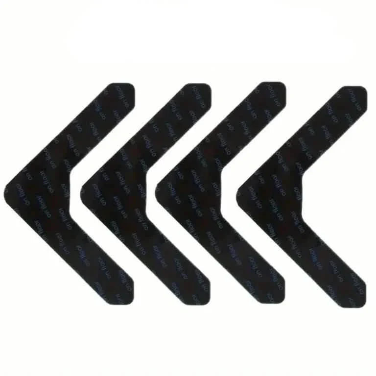4-Pack: Reusable Non-Slip Carpet Rug Stickers DailySale